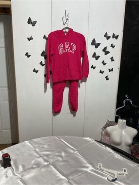 GAP Hot Pink Hoodie & Jogger Set